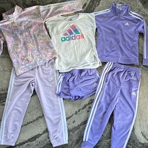 Girls adidas bundle size 6